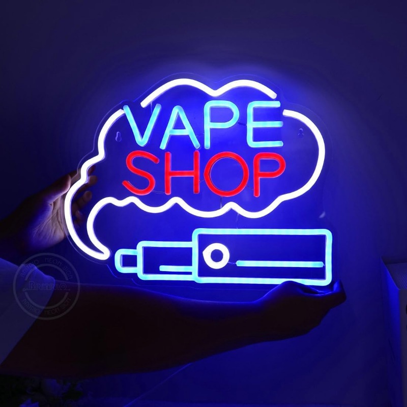 Vaping Store - LED VAPE dükkanı duman Neon burcu