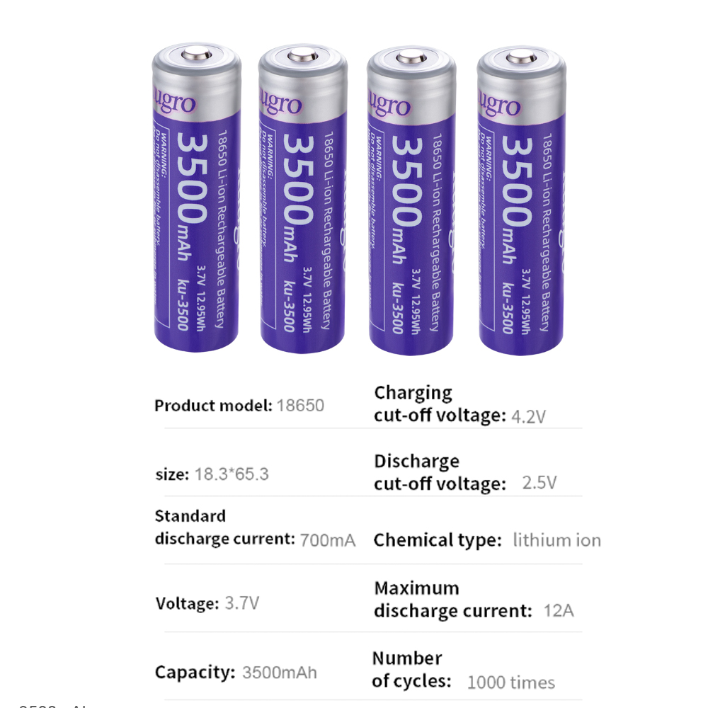 Kuugro Ku-3500 18650 Pil 3500m - Vape Battery 18650 incelemesi ve fiyatı